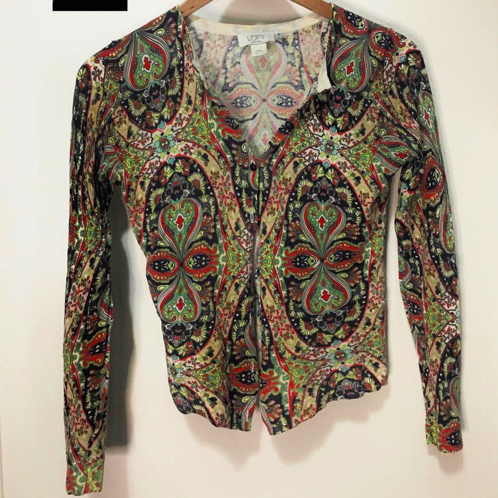Trippy and Fun Cardigan Top